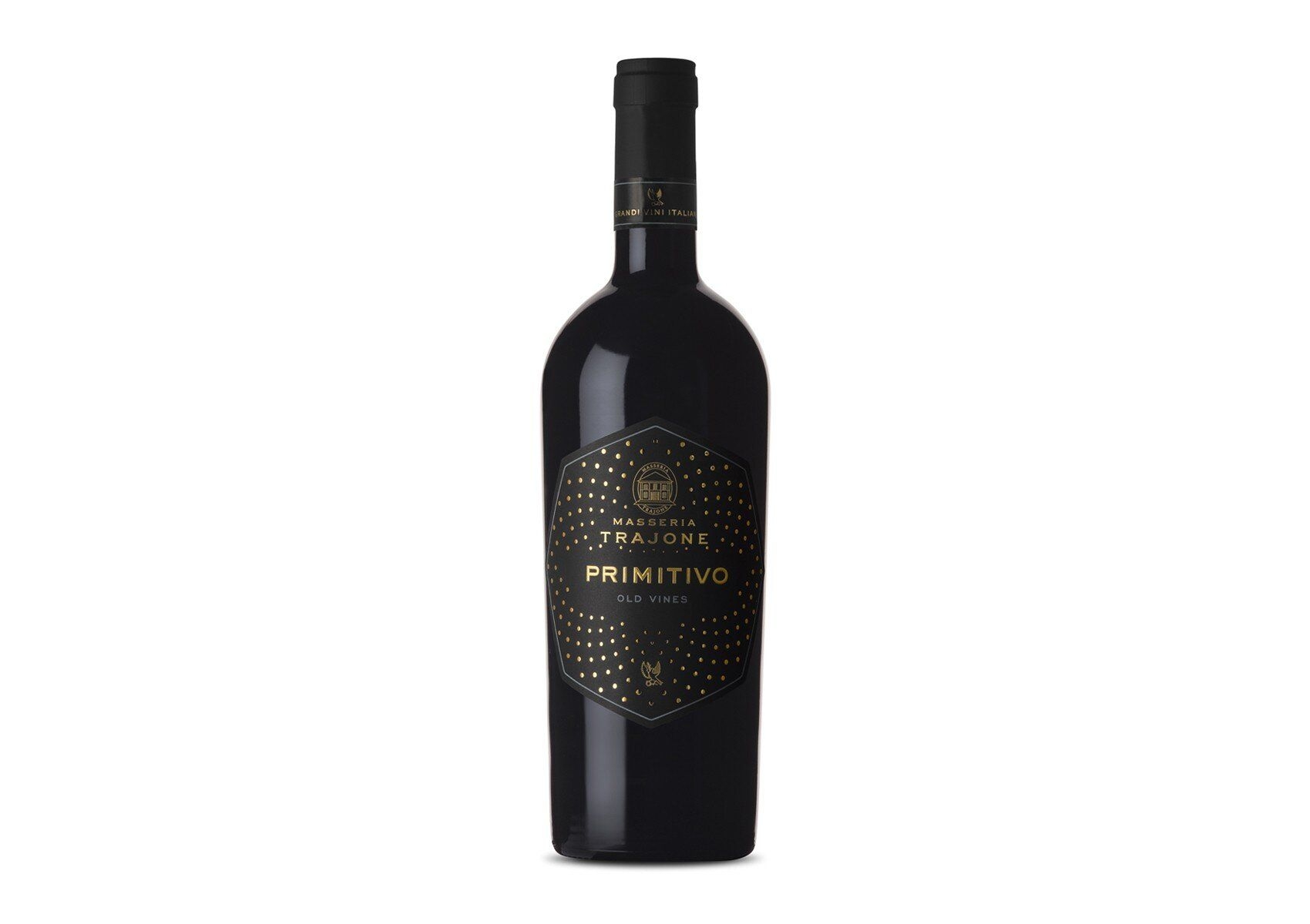 Víno červené Masseria Trajone Primitivo Puglia Old Vines (tiché víno) 0,75l